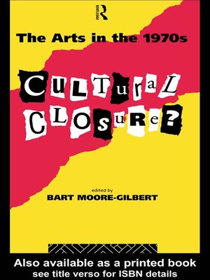 cover image of The Arts in the 1970s